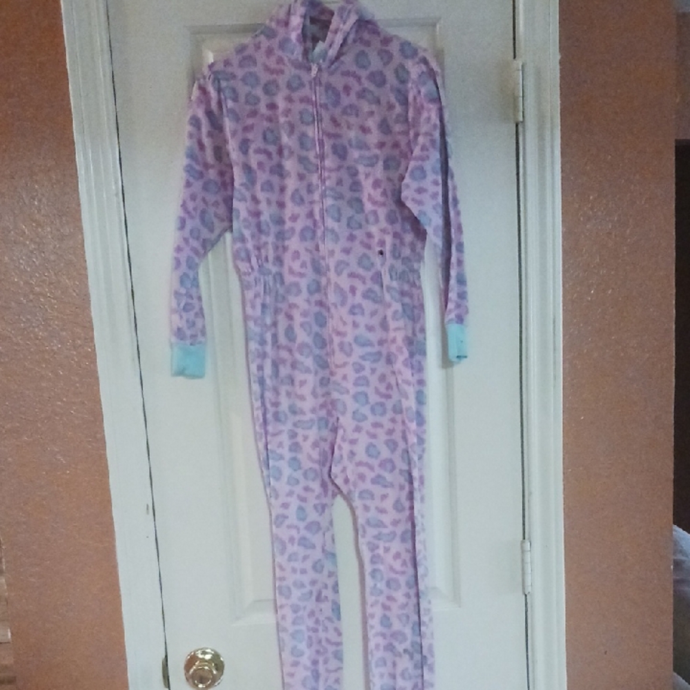 Komar Kids Pink and Blue Footies One Piece Pajama